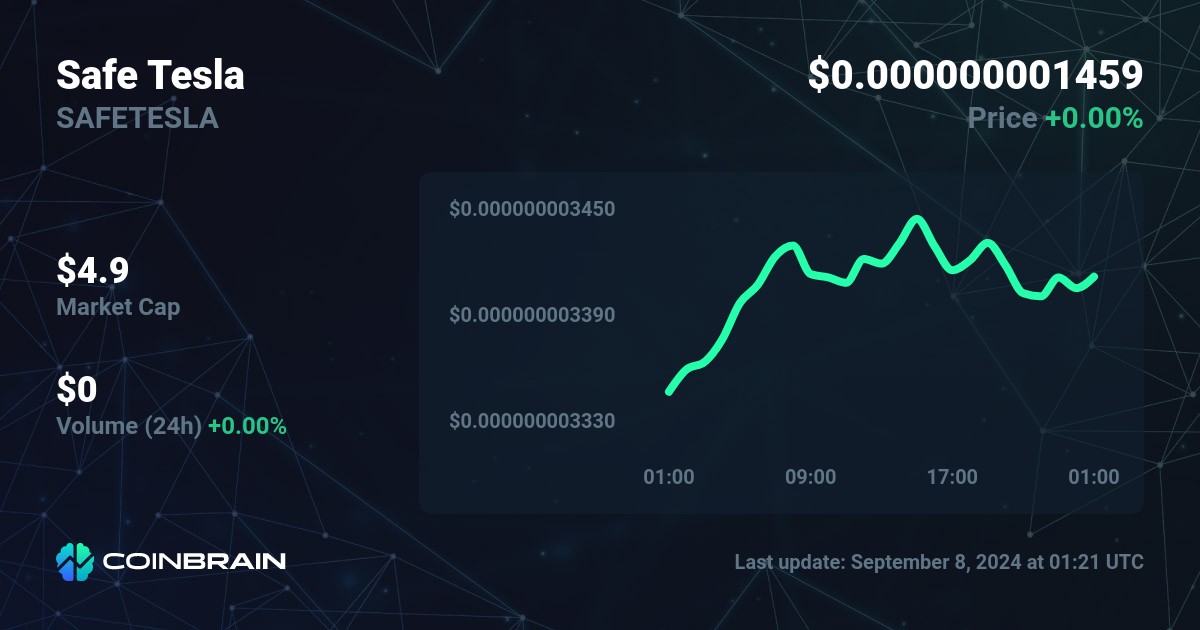 safetesla crypto price